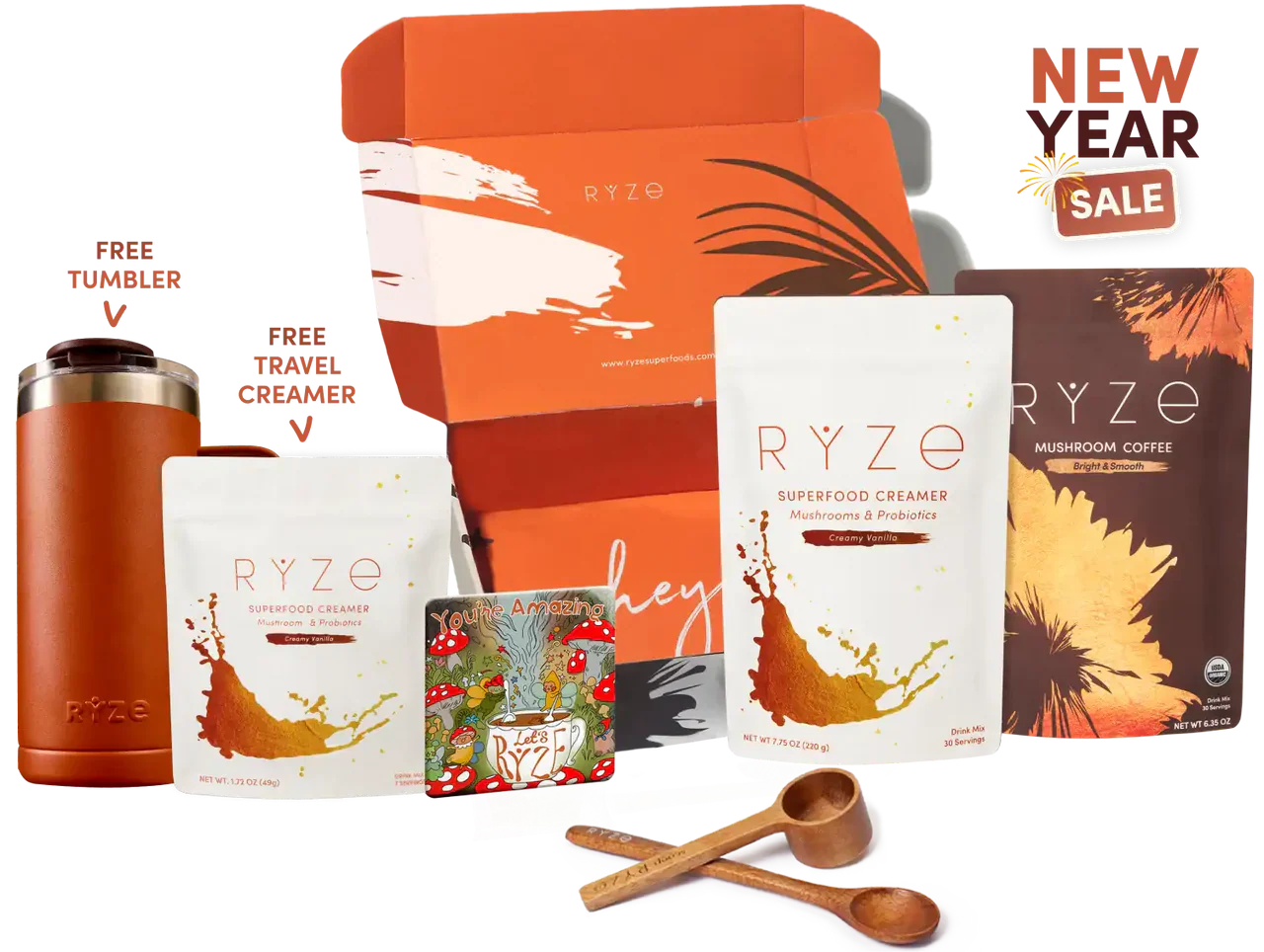 RYZE n Shine Bundle (Coffee + Creamer) B11L